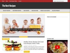 Make Money with Best Cooking Recipes Niche Blog Website Free Hosting (SSL)
