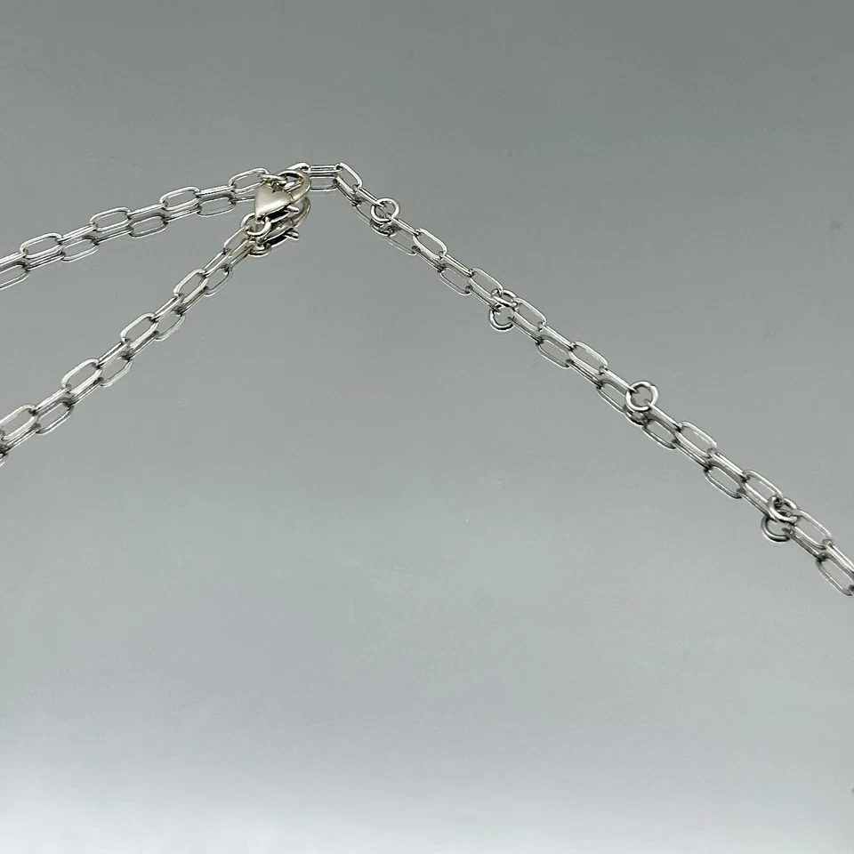 Brighton 卵石圆点玛瑙双面项链 JM7298 银色黑色全新带标签 98 美元 — 第 4/4 张图片