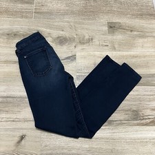 7 For All Mankind The Mid Rise Skinny Womens Size 26 Denim Blue Jeans USA Made