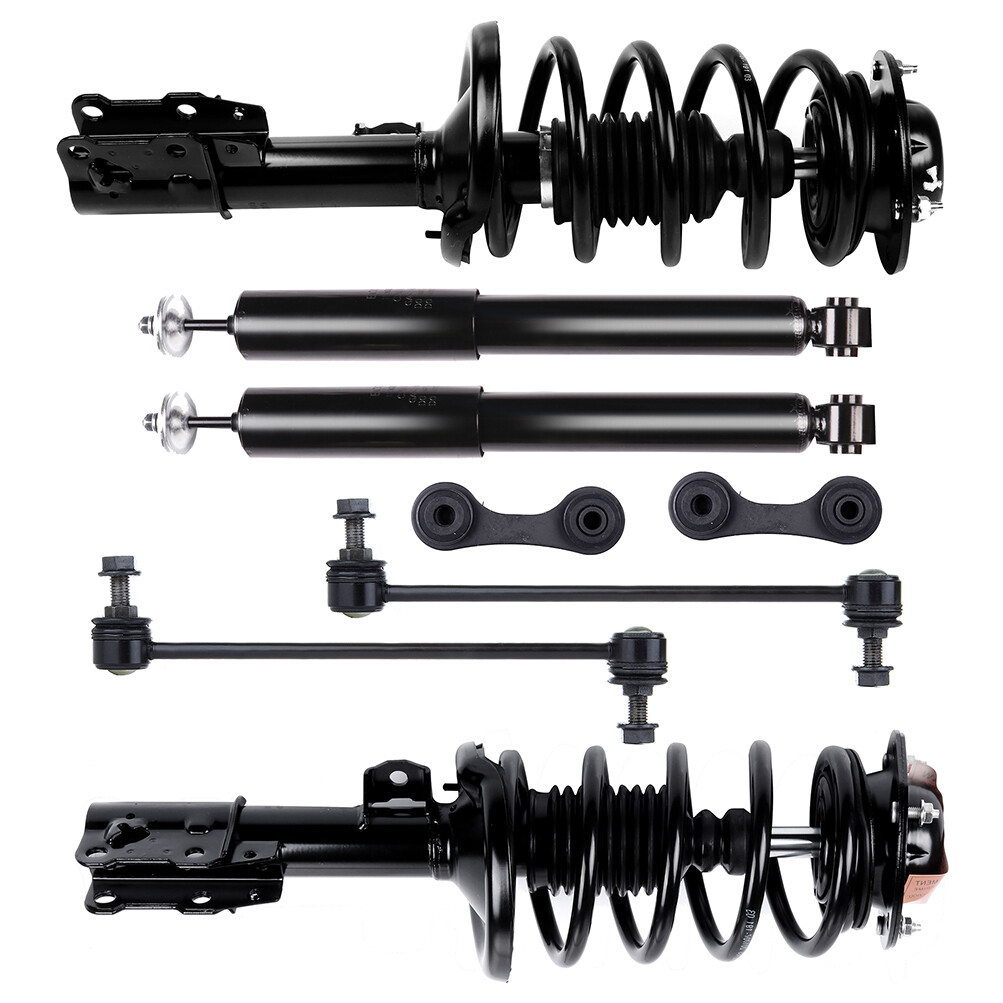 Fits 2004-2012 Chevrolet Malibu Front Rear Struts Shocks Assemblies & Sway Bars