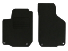 Velours Fußmatten für VW Bora Bj. 1998 - 2005 NEU Passform SCHWARZ VORNE BASIC