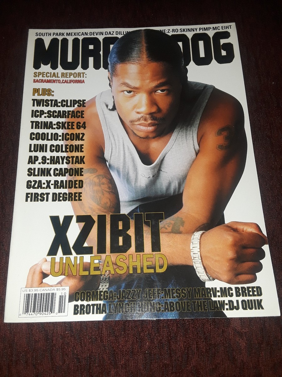 Murder Dog Magazine XZIBIT Z-RO SPM X-RAIDED CALI BAY MESSY MARV