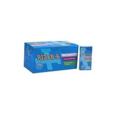 100% ORIGINAL RIZLA ULTRA SLIM Filter 5,7mm Tabak Zigarettenspitzen Rauchen dünn