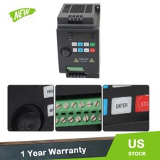 3HP 1-3 Phase Variable Frequency Drive Inverter 2.2KW VFD 220V