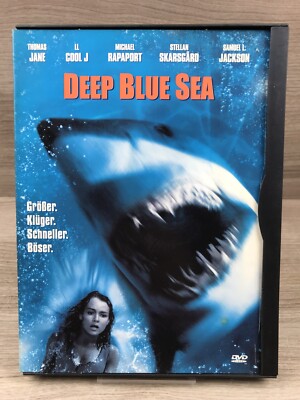 DVD   DEEP BLUE SEA   SAMUEL L. JACKSON   Amaray Disk #K61