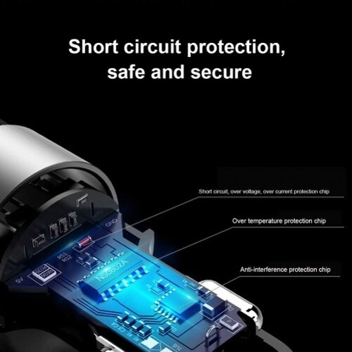 For Galaxy Z Flip/3/4/5 36W Quick Car Charger 2-Port USB Type-C PD Power - Picture 2 of 6