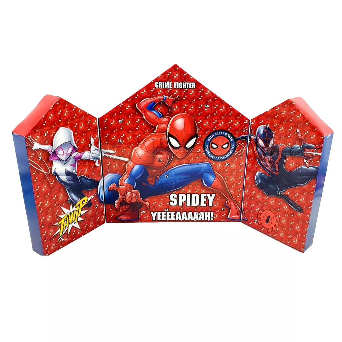 Spiderman Creative Advent Calendar Arts and Crafts Countdown to