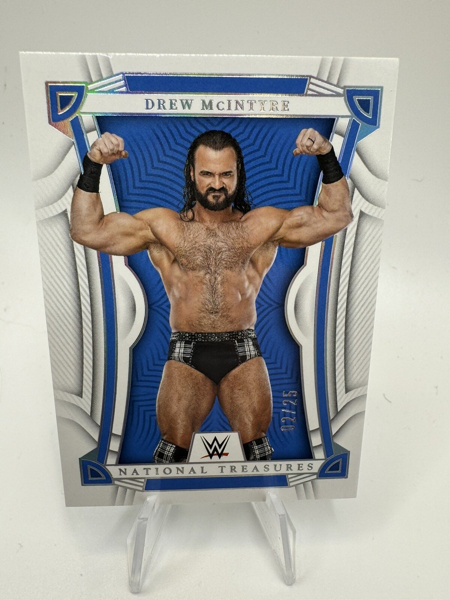 DREW MCINTYRE 2023 CHRONICLES NATIONAL TREASURES WWE /25