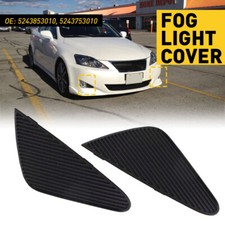 For 2006 2007 2008 Lexus Is Is250 Is350 Fog Light Cover Trim Bezel Cap Black 2pc For 2006 2007 2008 Lexus Is Is250 Is350 Fog Light Cover Trim Bezel Cap Black 2pc