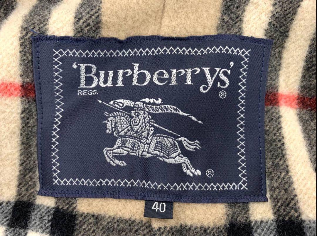 T01/078 Burberrys バーバリー フード付 ジップアップコート T01/078 Burberrys バーバリー フード付 ジップアップコート