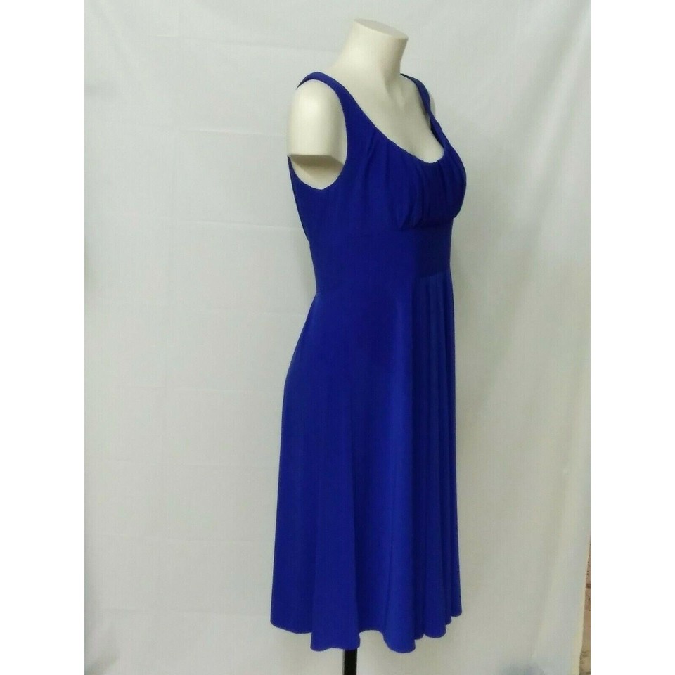 Joseph Ribkoff Womens' 8 Royal blue dress sleeveless eBay