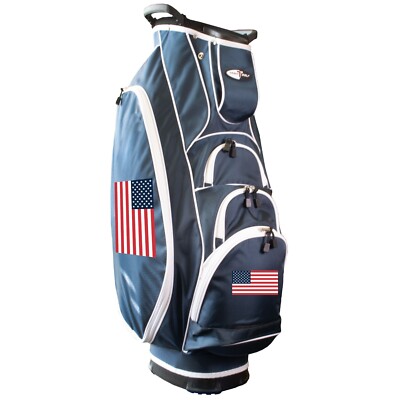 NEW Team Golf USA Albatross Golf Cart Bag