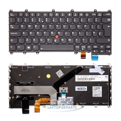 【美品】Lenovo ThinkPad yoga 370 日本語キーボード Replacement for Lenovo ThinkPad Yoga 260 370 X380 UK Backlit