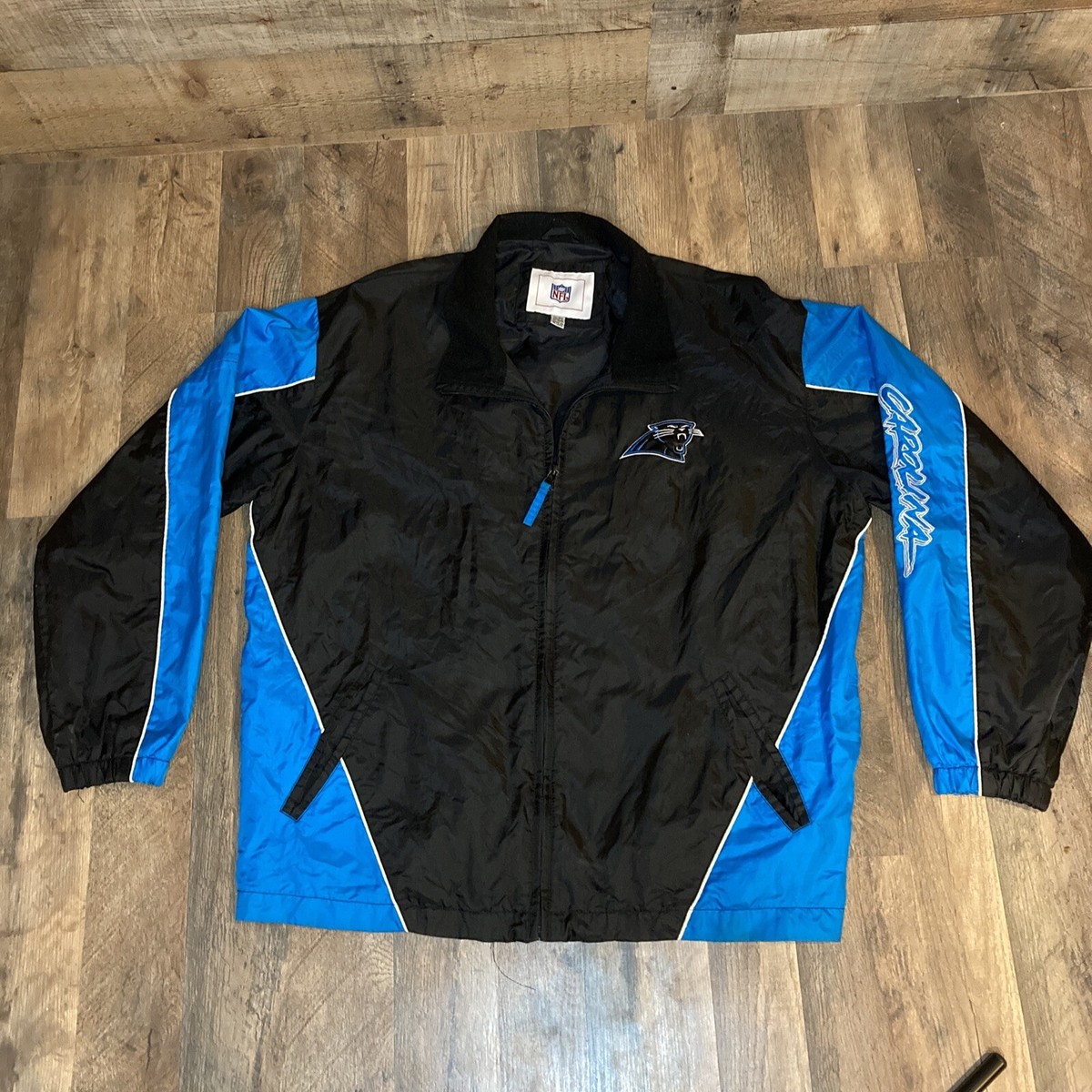 carolina panthers windbreaker,xl/ex,nfl