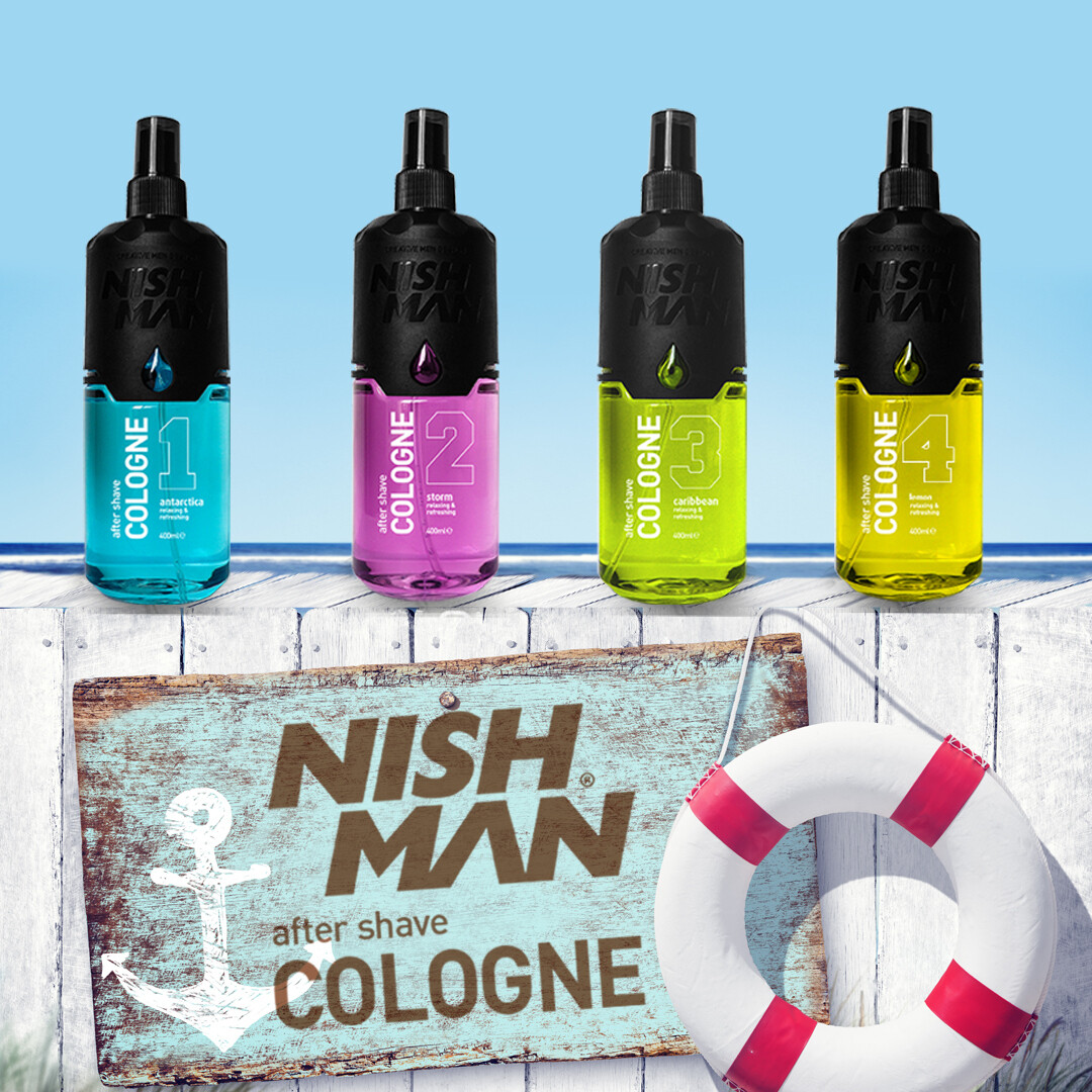 Nishman Aftershave Cologne 01 Barbers' Choice Antartica Mens Cologne Fresh Spray eBay