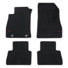 Tappetini Auto In Tessuto Nero Per Nissan Juke F15 (2010+) - Set 4 Pezzi Su Misura - TEXER