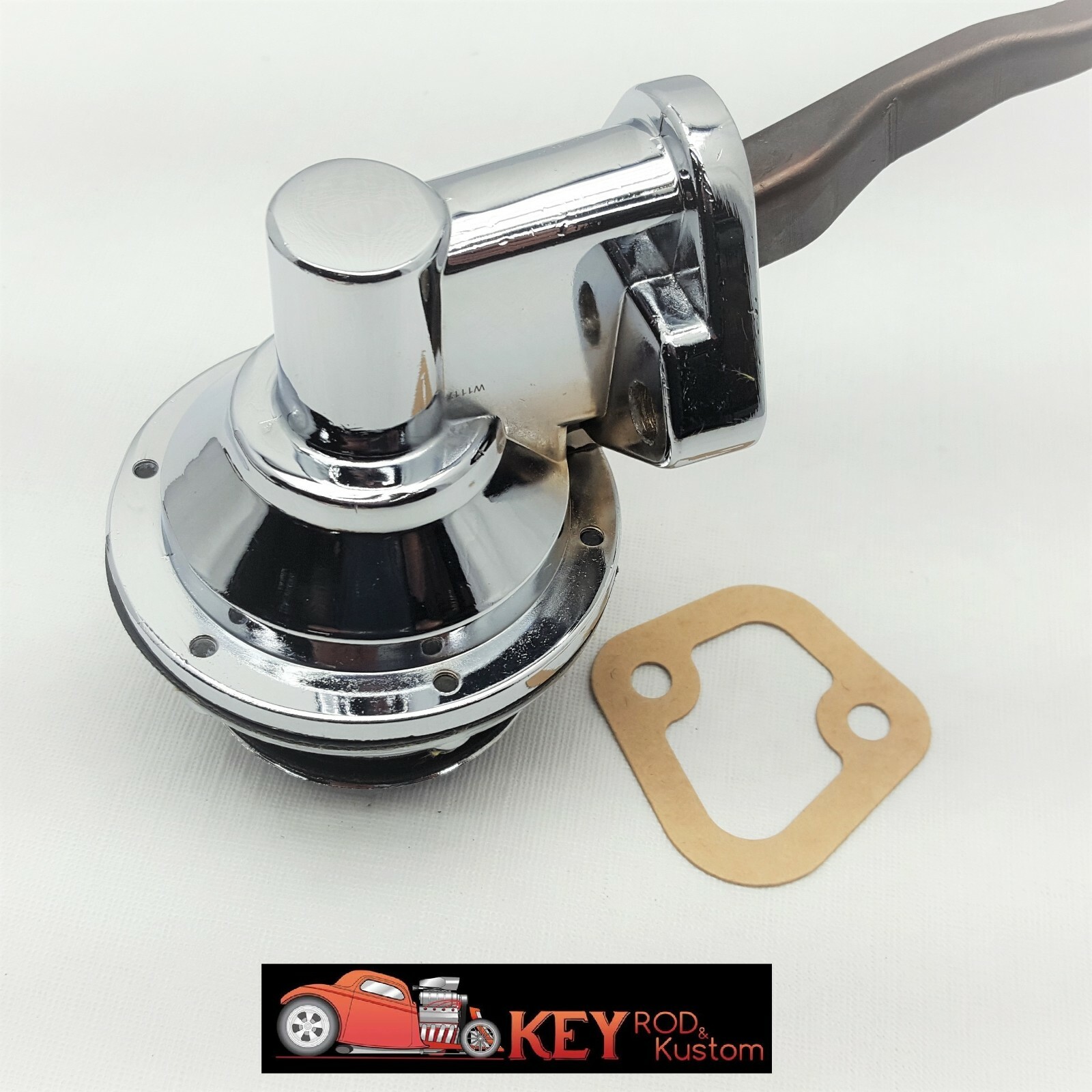 Fits Chevy High Volume Small Block Chrome Mechanical Fuel Pump Gas Pump