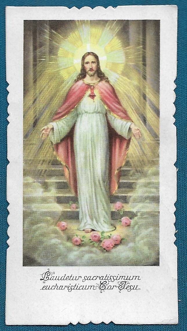 Old Catholic Holy Cards Alpha Holy Card Assorted X 10