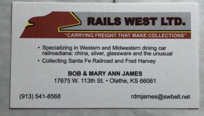 Business Card Rails West Ltd. 