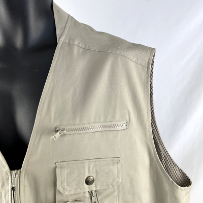 ウェア 90s LAND'S END fisherman vest Land's End 90s Fisherman Vest L Vintage Casual Multi-Color