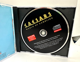 CD-i CAESARS WORLD OF GAMBLING Philips Complete in Case CDI - 1990