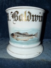 Occupational Shaving Mug, Fish