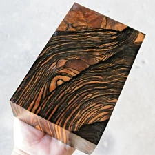 Highly Figured Makrit Ebony Block 120x189x57mm Exotic Craft #1311