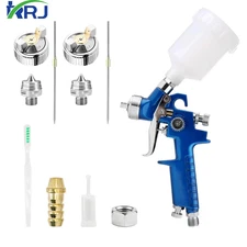 Mini HVLP Air Spray Gun Auto Car Detail Touch Up Paint Sprayer Spot Repair 0.8MM