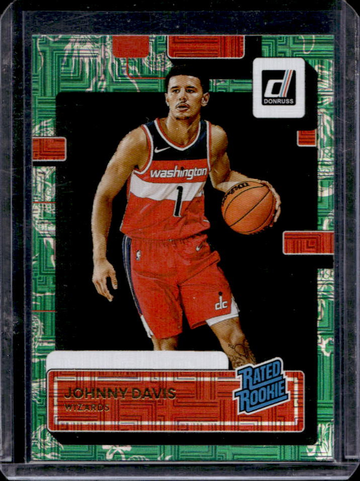 2022-23 Donruss Johnny Davis Choice Dragon Rookie RC Rated Rookie #210