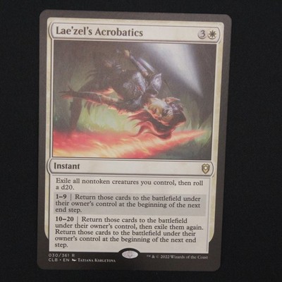 baldur's gate 『激レア』 Lae'zel's Acrobatics MTG Baldurs Gate Rare 30 NM | eBay