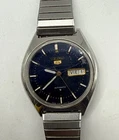 AUTOMATIC VINTAGE SEIKO 5 6309 855L CK JAPAN MENS WATCH FOR PARTS - WORKS!