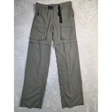 Boy Scouts of America Switchbacks Pants Men M Convertible Cargo Belted Read
