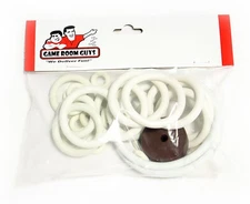 Williams Big Daddy Pinball Machine Replacement Repair Rubber Ring Kit White