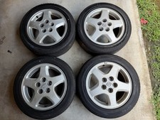 Oem Nissan 240sx S14 Se Wheels Set 16x6.5 5x114.3 20555r16 Tires Oem Nissan 240sx S14 Se Wheels Set 16x6.5 5x114.3 20555r16 Tires