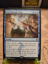 MTG Dig Through Time Khans of Tarkir Regular Rare NM