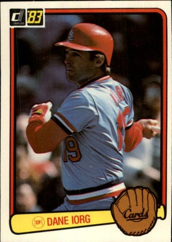Dane Iorg #469 1983 Donruss card