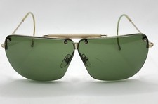 Vintage TASCO Gold Tone Green lenses Sunglasses