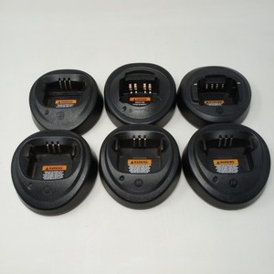 Lot Of 6 Motorola Radio Charging Bases (4X WPLN4137BR, & 2 Others)
