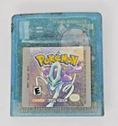 Pokémon Crystal Version Nintendo Game Boy Color, 2001, Authentic Cartridge