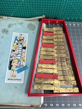 Vintage GERMANY Metallophone Xylophone Schoenhut? Collectible Musical Instrument