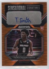 2023-24 Panini Prizm Draft Picks Orange Pulsar 20/49 Terquavion Smith Auto 08jk