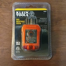 Klein Tools GFCI Receptacle Tester CATII 300V RT210