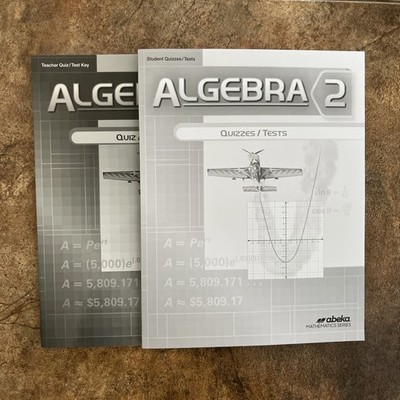 Algebra 2 Quzzes/Test + Quiz/Test Key - Abeka - Paperback Set (Read)