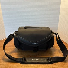 Sony Handycam Digital Camcorder Black Carrying Case Bag ONLY w/ Shoulder Strap