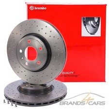 BREMBO XTRA LINE 2x BREMSSCHEIBE GELOCHT Ø314 VORNE FÜR AUDI A4 8K B8 BJ 07-15