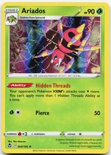 Ariados 004/195 Holo Rare Silver Tempest Pokemon Near Mint