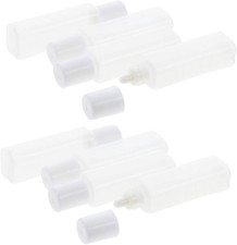 30PCS 3ML Empty Plastic Squeezable Eye Liquid Dropper Bottles with Screw Cap, Po