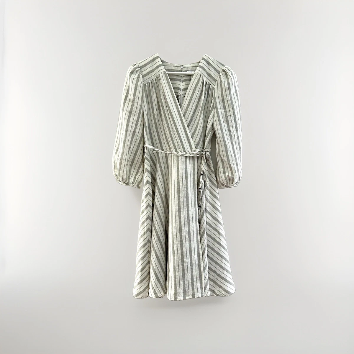 calvin klein grey striped dress Wrap Dresses for sale suit-test