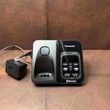 Panasonic KX-TGD560 Digital Answering Machine Base Only Bluetooth Black NO PHONE