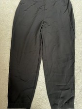 NWT - Chico's Chicos Black Pull-on Relaxed Elastic Ankle Pants Size 3 16R 